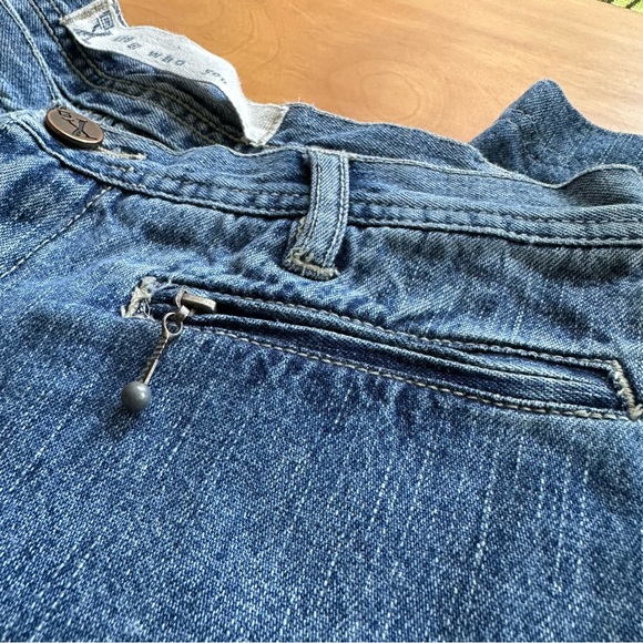 Vintage 1990s GX by Gwen Stefani wide leg jeans size 3/4 - Picture 3 of 7